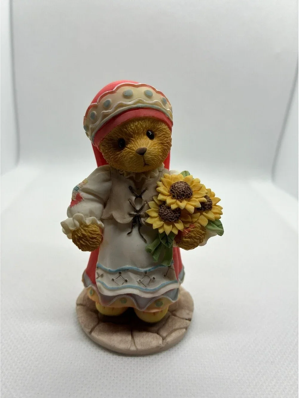 Cherished Teddies Nadia From Russia With Love Bear Figurine 1996 Enesco